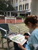 Sketching tour captures the landscape of Lingnan